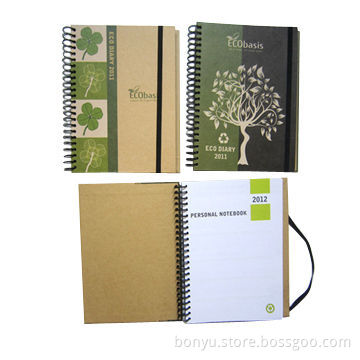 Craft notebook, 2014 newly eco-friendly series products, suitable for stationery and promotional